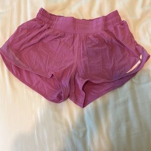 Pink lulu shorts